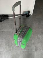 Trolley reiskoffer, groen, Handtassen en Accessoires, Koffers, Gebruikt, 50 tot 60 cm, Hard kunststof, 35 tot 45 cm