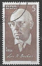 Allemagne RDA 1971 - Yvert 1337 - Johannes R. Becher (ST), Envoi, RDA, Affranchi