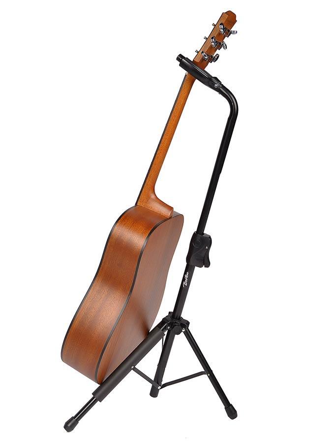 Luxe Gitaarstands hoog model met autogrip, Musique & Instruments, Pieds, Neuf, Pied pour instrument, Guitare, Enlèvement ou Envoi