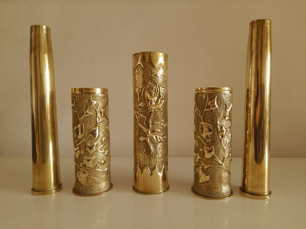 Koperen  obussen, Ophalen