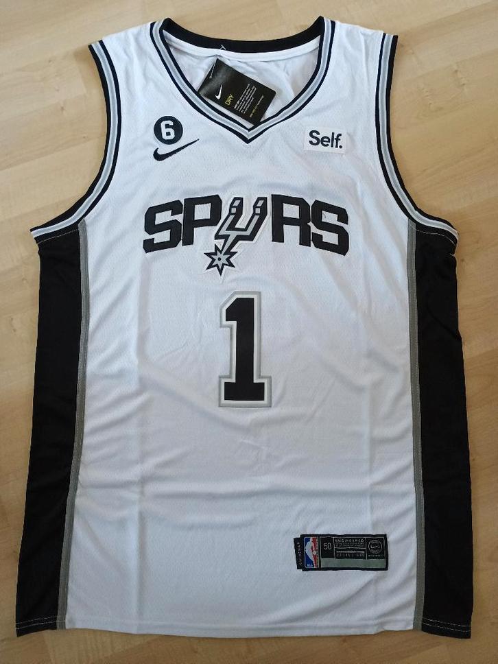San Antonio Spurs Jersey Wembanyama maat: L, Sport en Fitness, Basketbal, Nieuw, Kleding, Ophalen of Verzenden