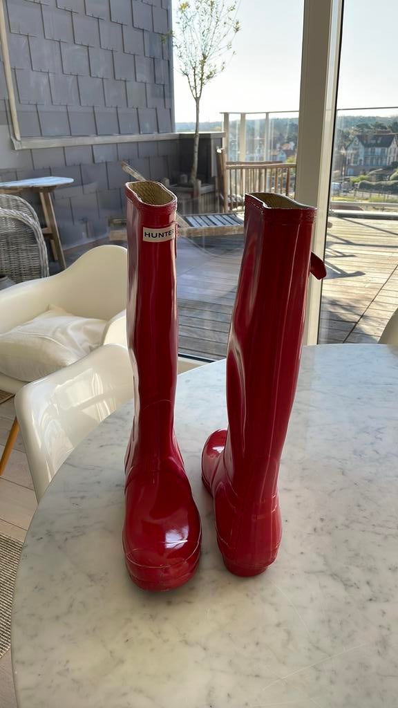 Regenlaarzen HUNTER, Ophalen, Zo goed als nieuw
