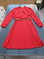 jurk nieuw Who's that girl, rood, small, lange mouw, Taille 36 (S), Neuf, Rouge, Who's that girl