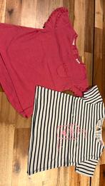 Set 2 t-shirt Zara maat 92, Enlèvement ou Envoi, Utilisé, Fille, Chemise ou À manches longues