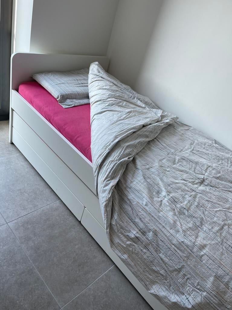 Eenpersoonsbed / extra bed, Ophalen, Gebruikt, 200 cm
