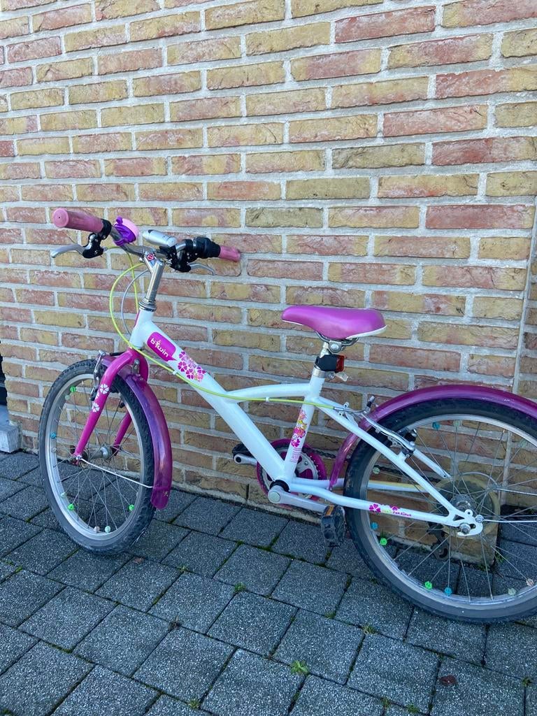 Kinderfiets, Fietsen en Brommers, Fietsen | Meisjes, Ophalen, Gebruikt, 18 inch, Versnellingen