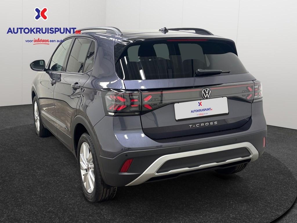 Volkswagen T-Cross 1.0 Tsi DSG Prime GPS Camera Dig.Airco A, Auto's, Automaat, T-Cross, Grijs, SUV of Terreinwagen