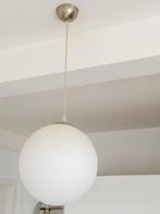 Luchter met glazen bol, Ophalen, Zo goed als nieuw, Glas, Tijdloos