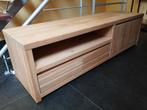 Meuble TV en chêne massif clair, Maison & Meubles, Armoires | Mobilier de télévision, Enlèvement, Utilisé, Chêne