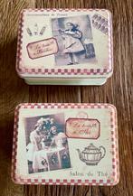 6 Leuke blikken doosjes met retrolook, Verzamelen, Ophalen, Nieuw