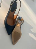 Blauw pump achteraan open - nieuw, Ophalen, Pumps, Blauw, Nieuw