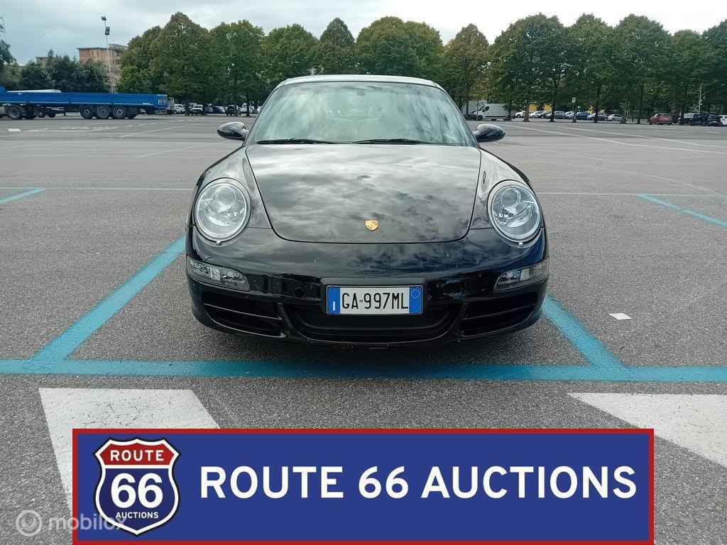 Porsche 911 Carrera S | 2005 | Route 66 Auctions, Auto's, Gebruikt, Zwart, Bedrijf, Handgeschakeld