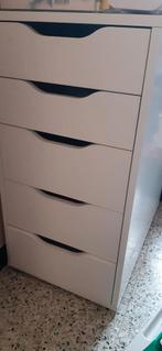 Bureau met ladenkasten ikea, Huis en Inrichting, Bureaus, Ophalen, Bureau