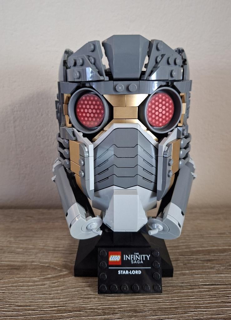 Lego set 76251 Helmets : Marvel Star-Lord’s Helmet, Gebruikt, Marvel, Lego, Ophalen of Verzenden