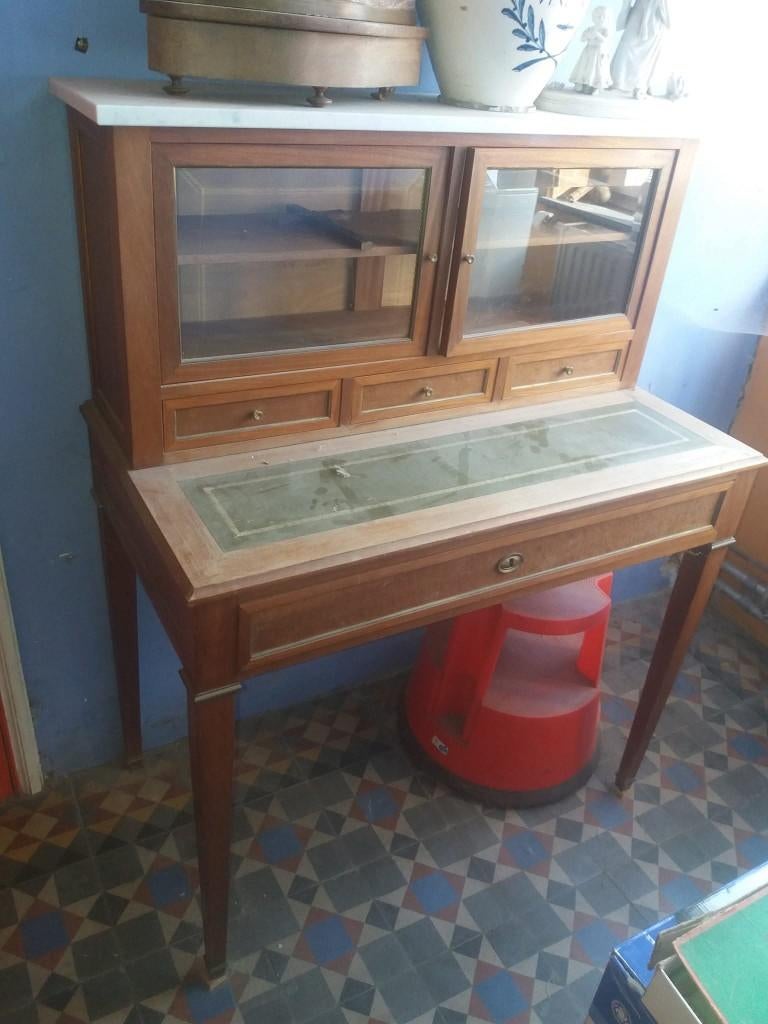 Bureau de dame, Huis en Inrichting, Bureaustoelen, Zo goed als nieuw, Rood, Ophalen