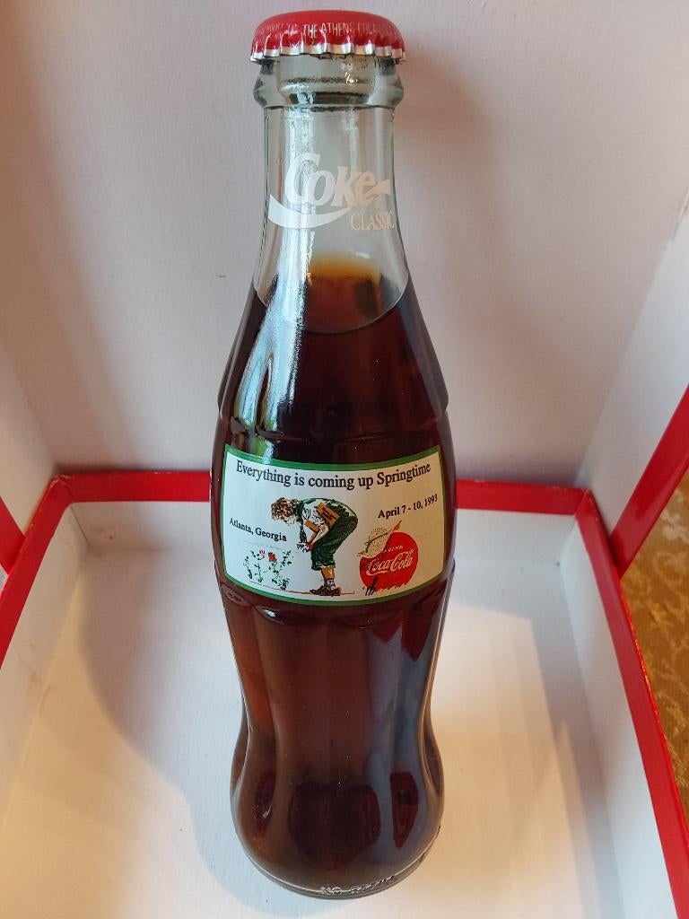 COCA COLA FLES EVERYTHING IS COMING UP SPRINGTIME ATLANTA 19, Verzamelen, Ophalen of Verzenden