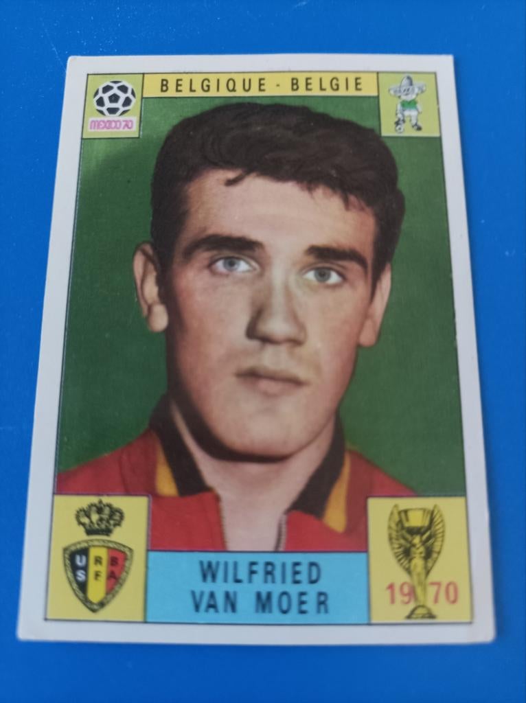 Panini Mexico 70, Belgique Wilfried Van Moer, Enlèvement ou Envoi