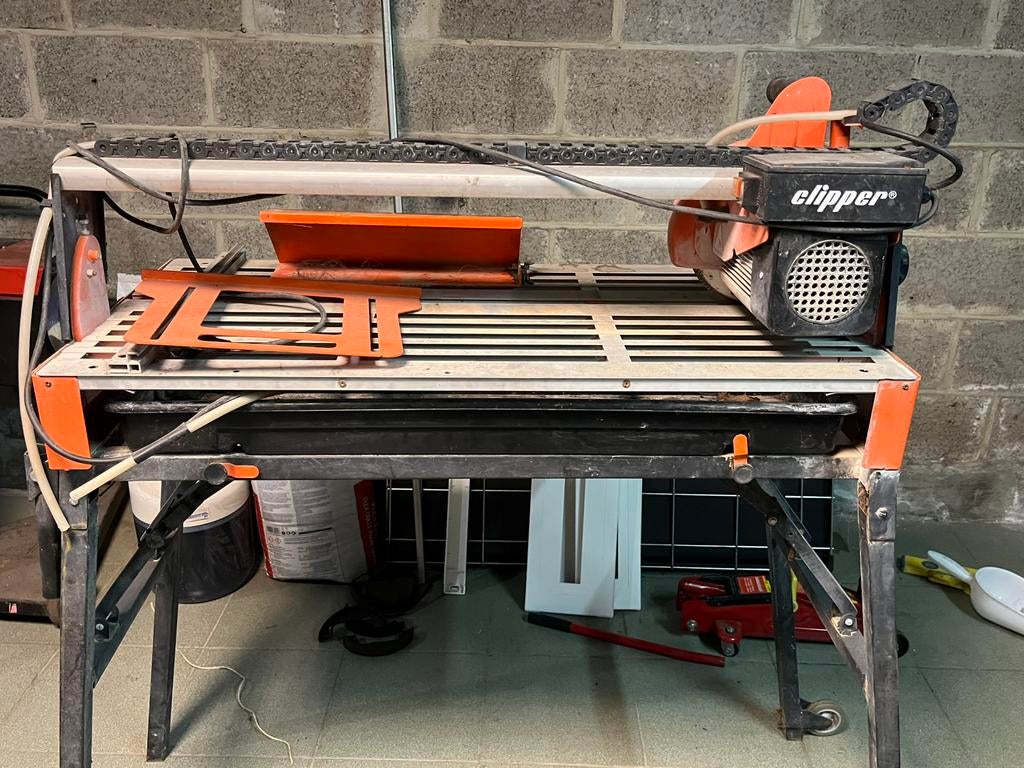 Tegelzaag clipper TR 201E, 600 à 1200 watts, Moins de 30 mm, Enlèvement, Utilisé
