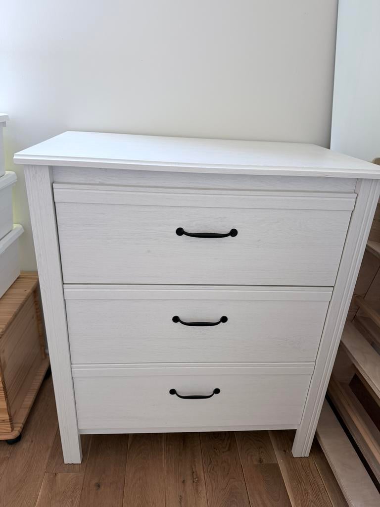 Commode, Ophalen, 50 tot 100 cm, Zo goed als nieuw, 3 of 4 laden