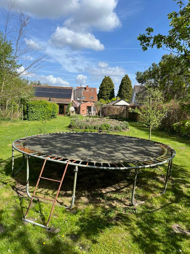 Trampoline gratis, Ophalen, Gebruikt