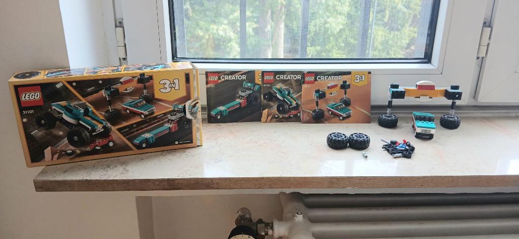 LEGO Creator - 3-en-1 - Monster Truck - 31101, Enfants & Bébés, Jouets | Duplo & Lego, Comme neuf, Lego, Ensemble complet, Complet