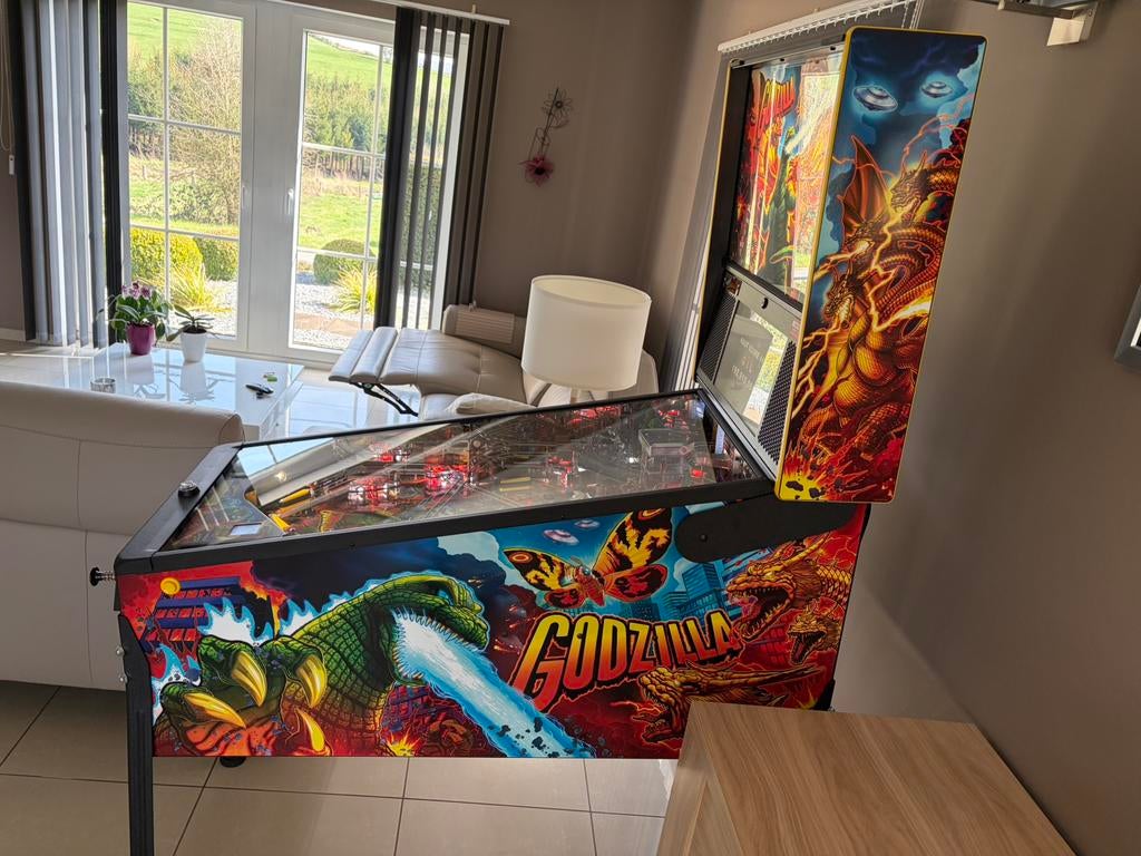 Flipper Godzilla Premium (Stern), Verzamelen, Automaten | Flipperkasten, Zo goed als nieuw, Stern, Ophalen of Verzenden