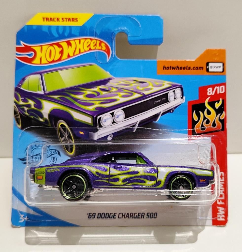 Hot Wheels ´69 Dodge Charger 500 Flames (2020), Enlèvement ou Envoi