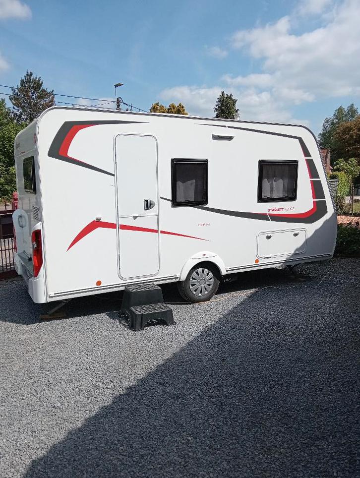 caravane, Caravanes & Camping, Caravanes, Particulier, jusqu'à 3, 750 - 1000 kg, Siège standard, Sterckeman, 2 lits séparés, Grand lit