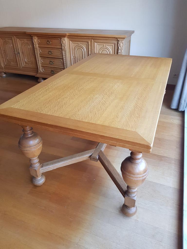 Eiken tafel, Antiek en Kunst, Ophalen