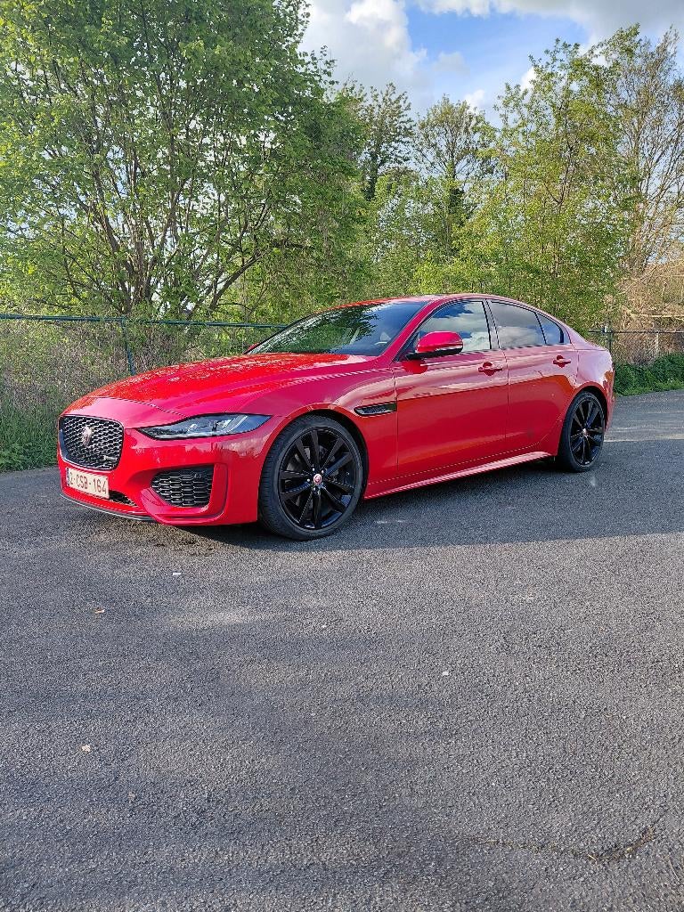 Jaguar XE P250, Auto's, Jaguar, Automaat, 4 deurs, Zwart, Leder