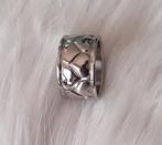 Ring vintage zilver met hartjes Swatch, Bijoux, Sacs & Beauté, Bagues, Neuf, Enlèvement ou Envoi, Fer ou Acier, Plus petit que 17