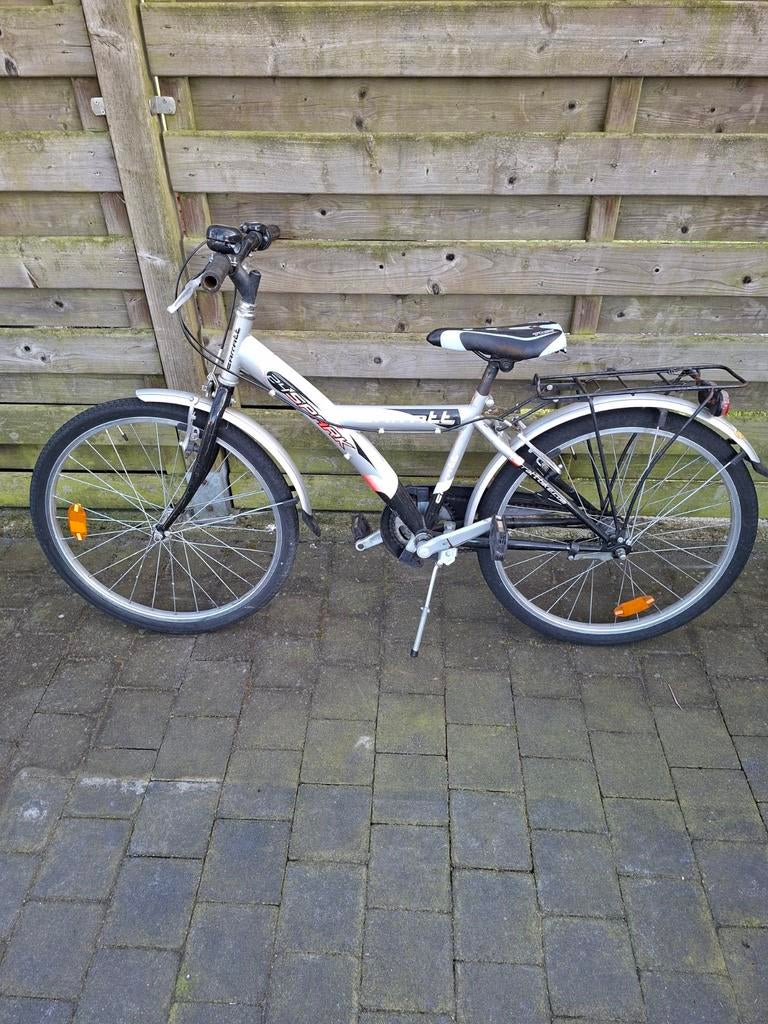 24 inch jongens fiets, Fietsen en Brommers, Ophalen, Versnellingen, Carratt, Gebruikt