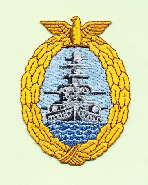 (m43) Bismarck, Duitse badge, Collections, Envoi