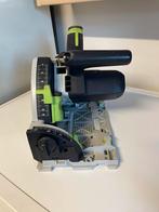 Festool invalzaag met opbergbak en zaagbladen, Bricolage & Construction, Outillage | Scies mécaniques, 1200 watts ou plus, 30 à 70 mm