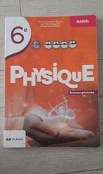 Physique 6e De Boeck, Livres