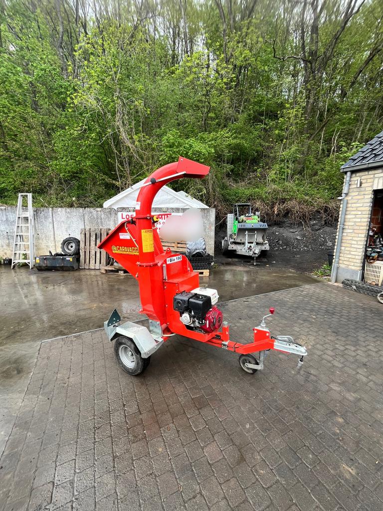 Broyeur caravaggi bio 190 a vendre, Tuin en Terras, Hakselaars, Gebruikt, Benzine, Ophalen