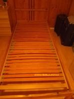 Cadre de lit et lattoflex - lit simple., 90 cm, Une personne, Enlèvement, Utilisé