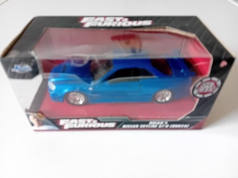 BRIAN'S NISSAN SKYLINE GT-R (BRN34) uit FAST & FURIOUS., Hobby & Loisirs créatifs, Voitures miniatures | 1:32, Enlèvement ou Envoi
