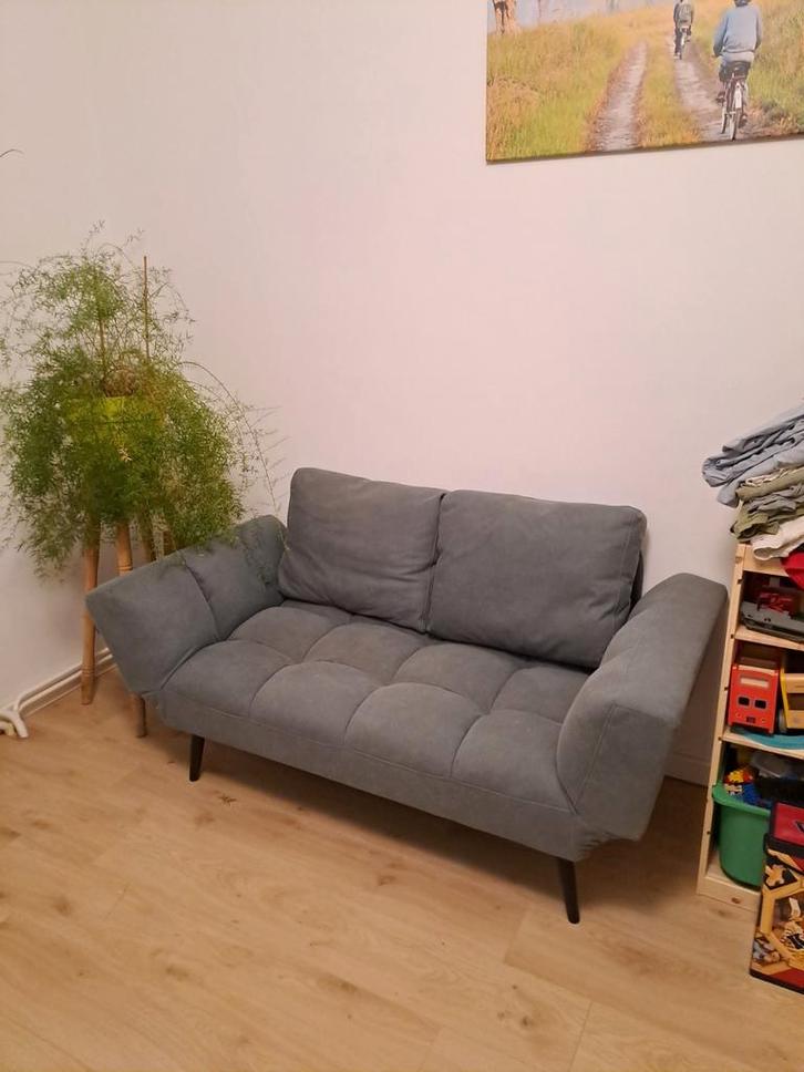 Canapé lit convertible, Maison & Meubles, Canapés | Salons, Comme neuf, Banc droit, Deux personnes, 150 à 200 cm, 75 à 100 cm