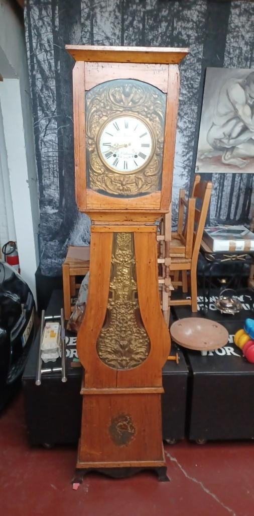 staande klok, Ophalen