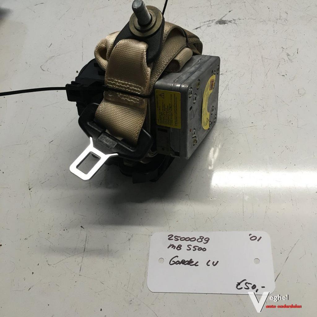 Mercedes S500 5.0 automaat  2001 25000098 Gordel Linksvoor 3, Auto-onderdelen, Gebruikt, -, -, Ophalen of Verzenden