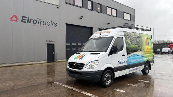 Mercedes-Benz Sprinter 313 CDI (3 SEATS / BELGIAN VAN / CAMI, Auto's, Bestelwagens en Lichte vracht, Bedrijf, Te koop, ABS, Elektrische ramen