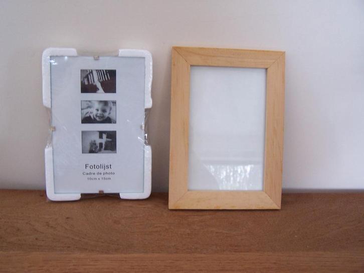 Fotolijsten/fotokader in hout (klein & groot), Audio, Tv en Foto, Fotografie | Fotolijsten, Nieuw, Ophalen of Verzenden