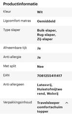 Surmatelas de caravane pour un lit français, Enlèvement, Utilisé