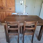 tafel en stoelen., Ophalen, Gebruikt, Klassiek