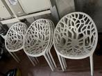 8 Exterioo stapelstoelen wit, Jardin & Terrasse, Enlèvement, Comme neuf, Empilable
