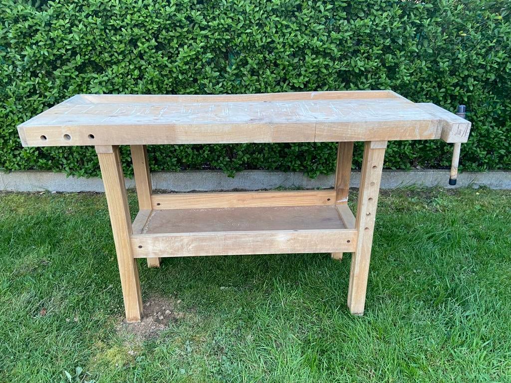 Houten werkbank, Ophalen, Zo goed als nieuw