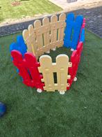 Kinder hek buiten speelbox, Ophalen