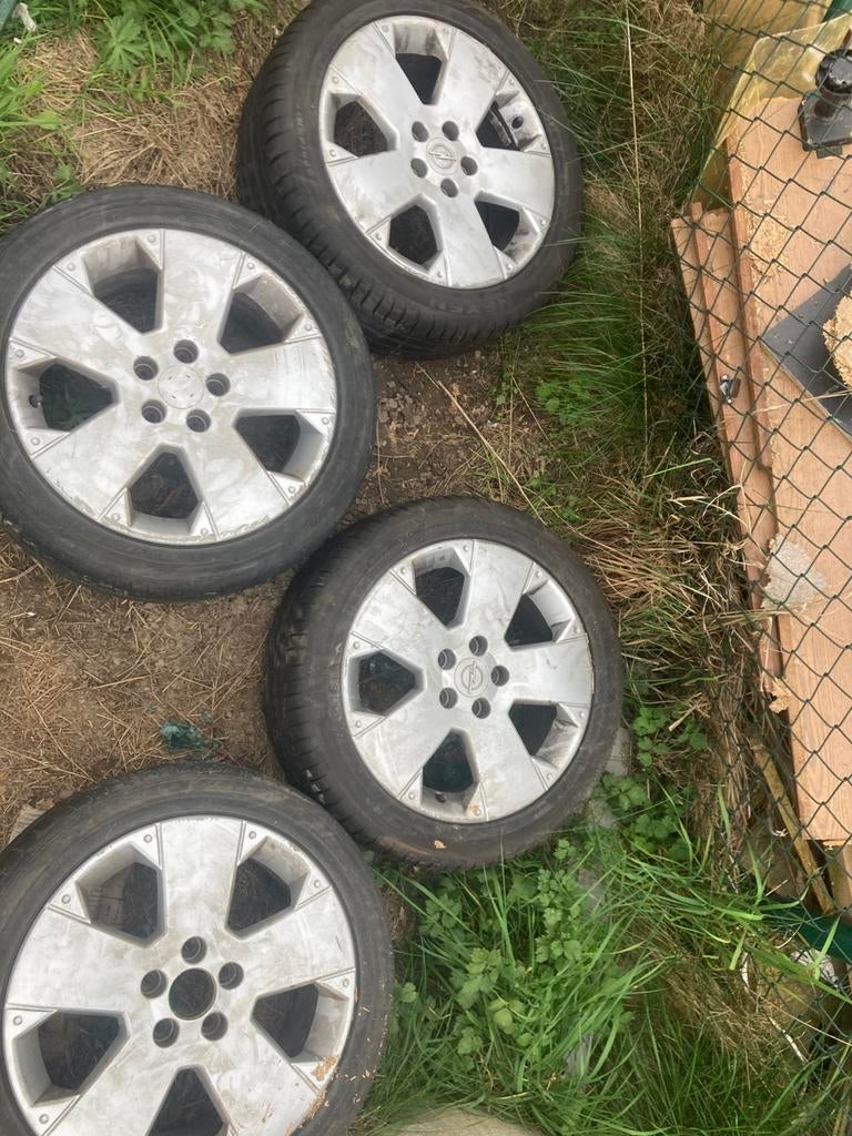 Velgen opel 5x110 17 inch, Auto-onderdelen, Banden en Velgen, Ophalen, Gebruikt