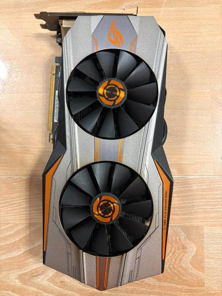 ASUS ROG Matrix GTX 980 Ti Platinum, Informatique & Logiciels, Cartes vidéo, Comme neuf, Nvidia, PCI-Express 3.0, GDDR5, HDMI